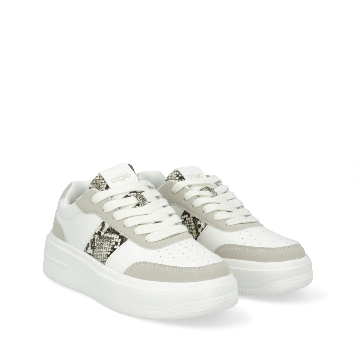 CAPA DE OZONO TENIS 672202 en color Blanco/Vibora - vista 2