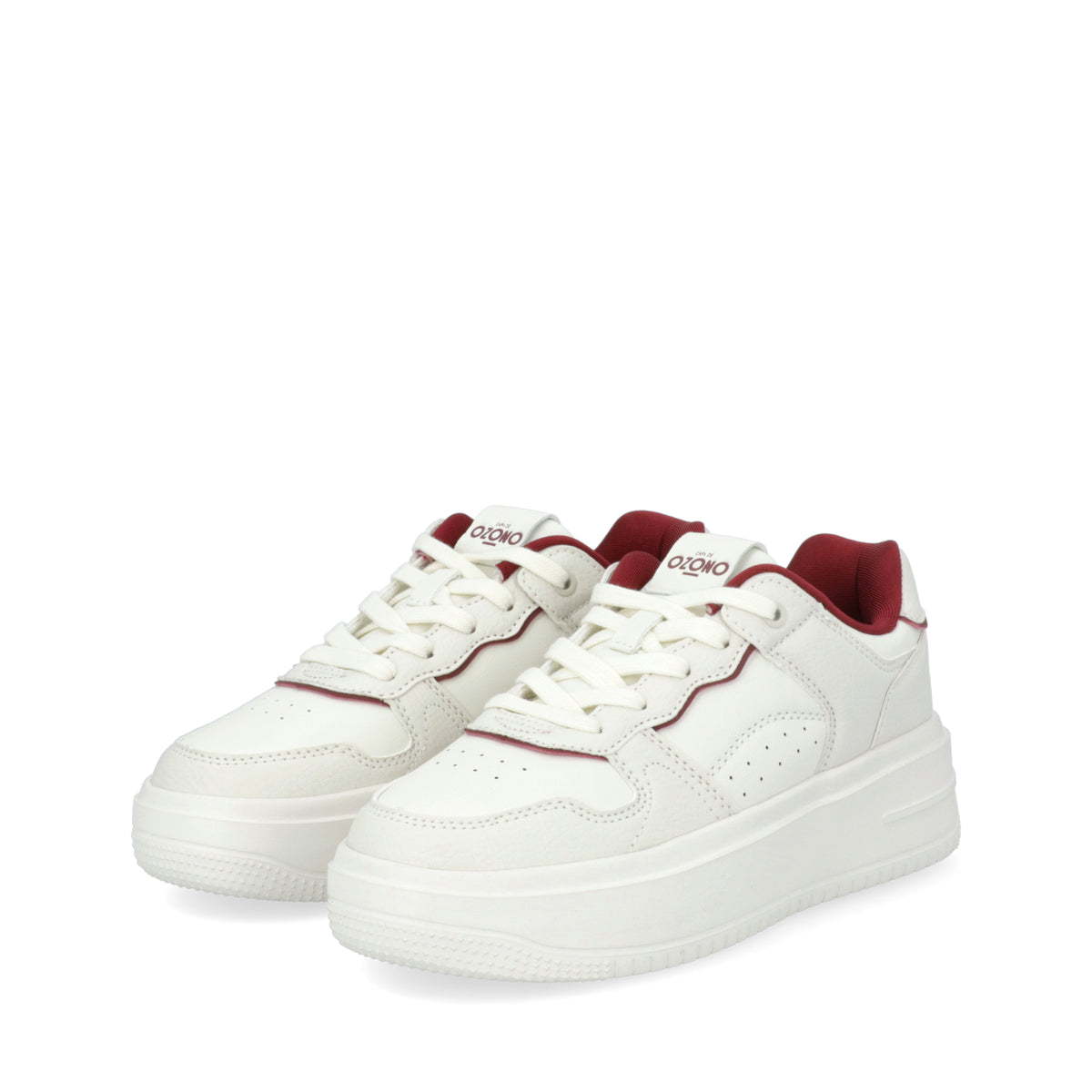 CAPA DE OZONO TENIS 672203 en color Latte/Vino - vista 3