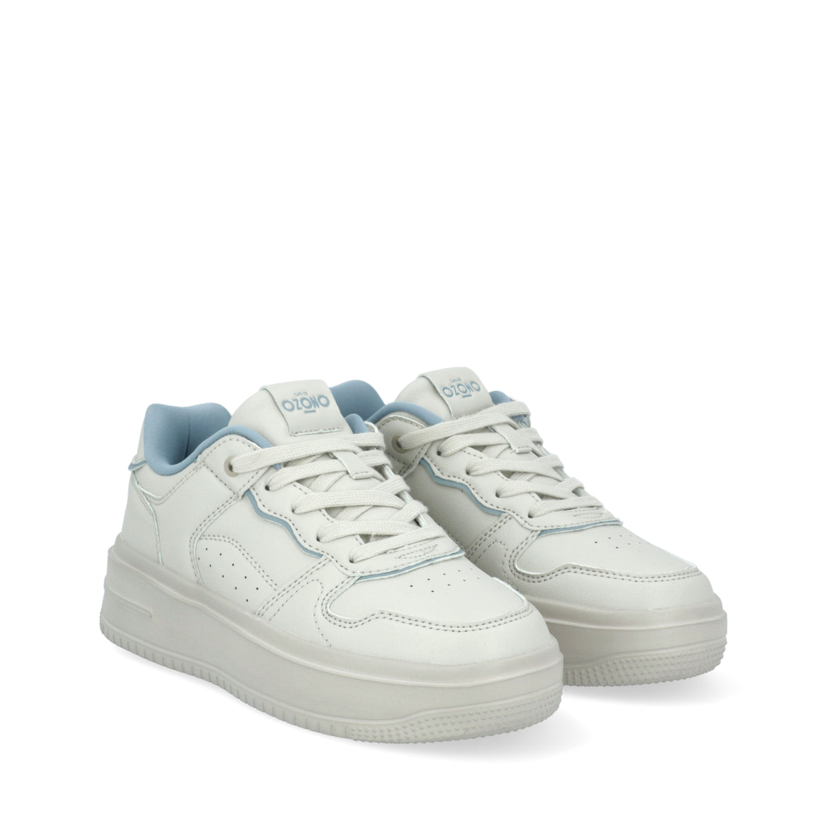 CAPA DE OZONO TENIS 672203 en color Yeso/Azul - vista 2