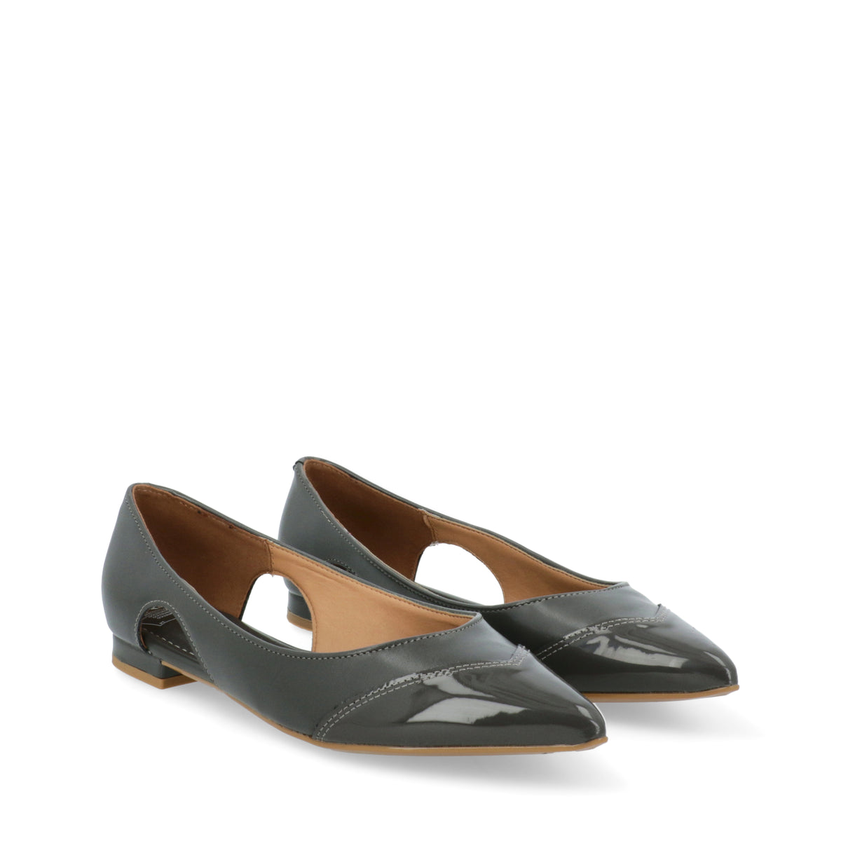 VIZZANO ZAPATO DE PISO 1206.1023.31780 en color Gris Obscuro - vista 2